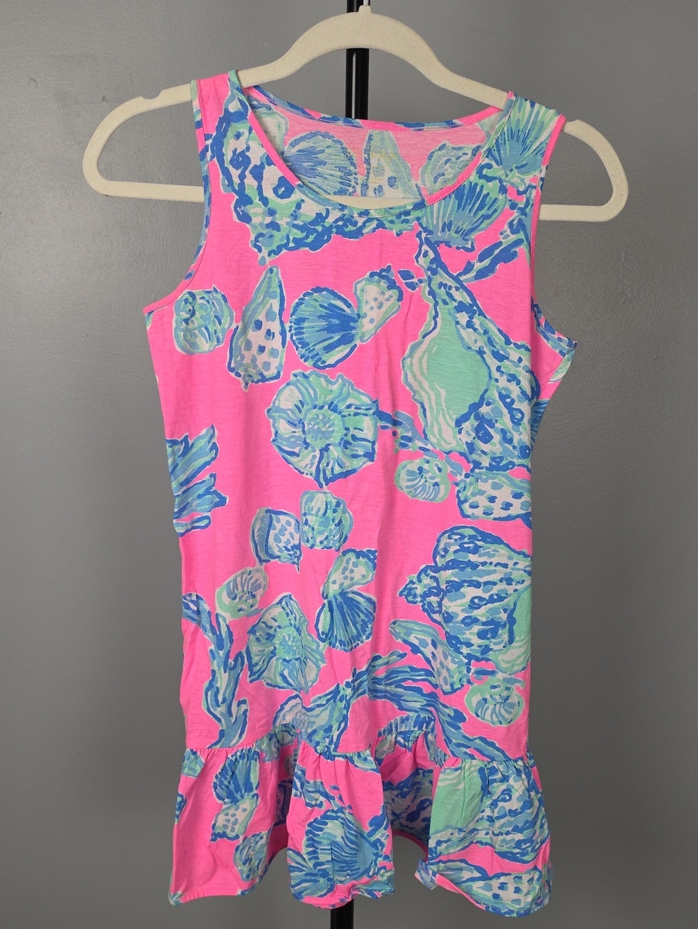 Lilly Pulitzer Girl's Size XL(12/14) Cotton Knit Tank Dress